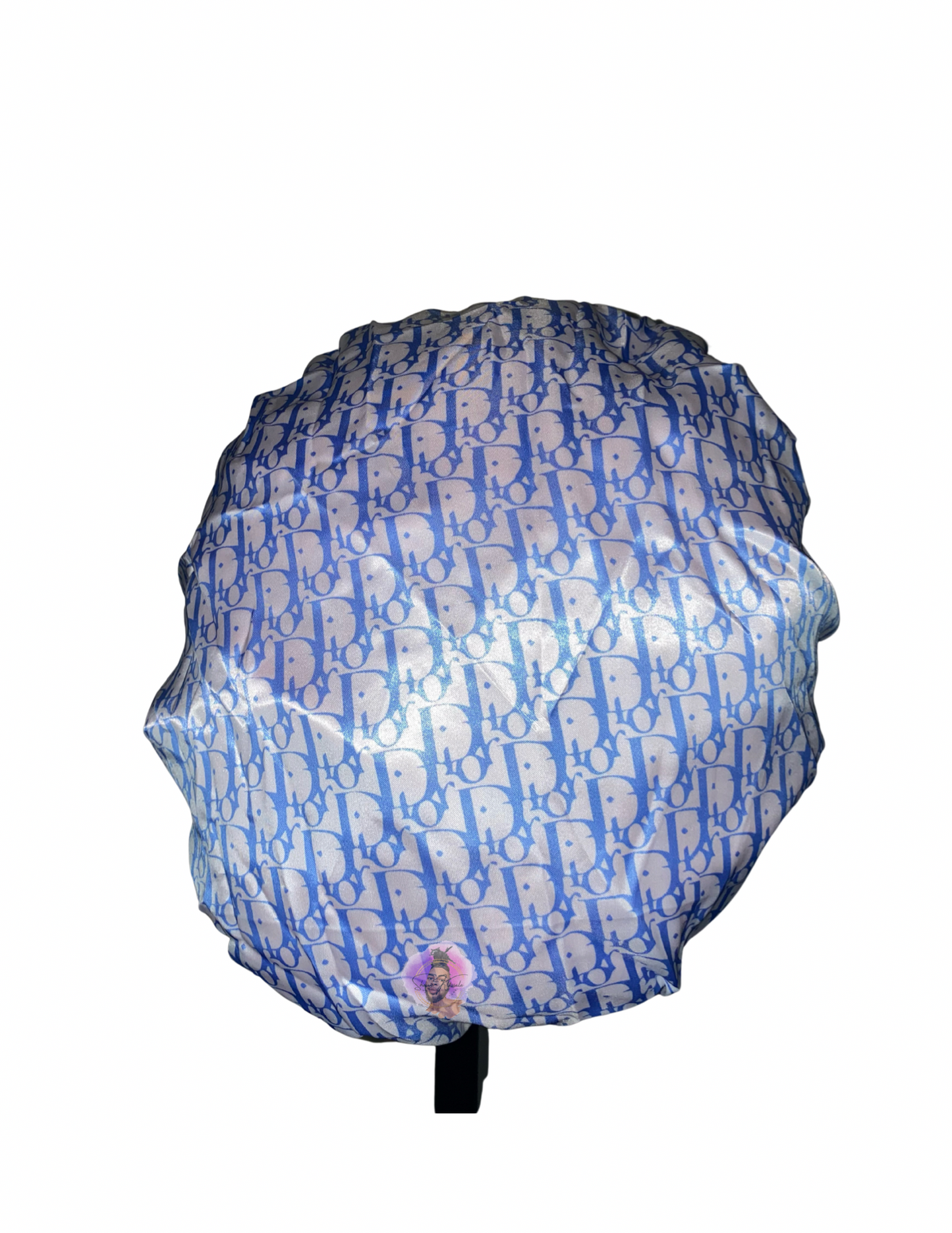 D Blue Design Bonnet