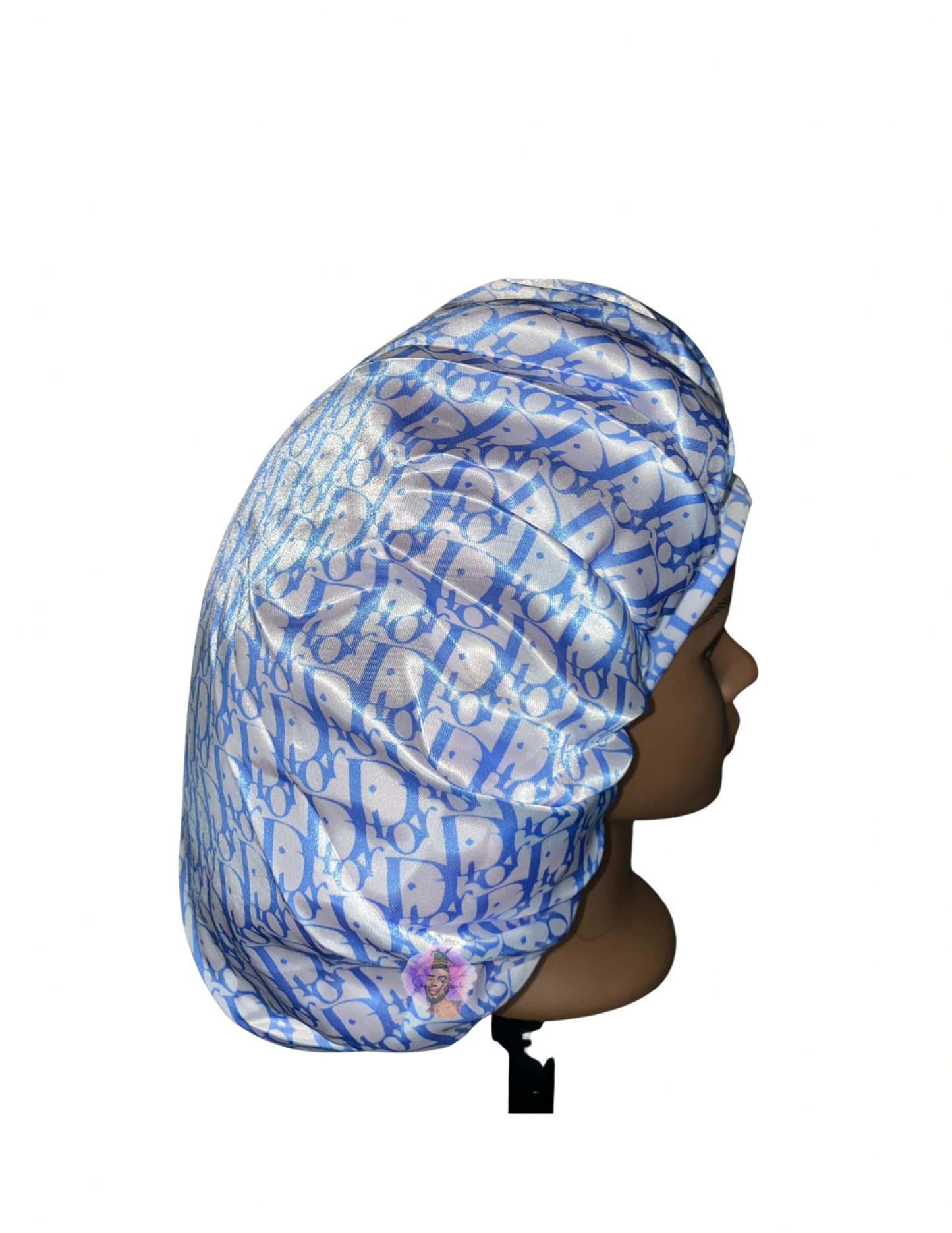 D Blue Design Bonnet